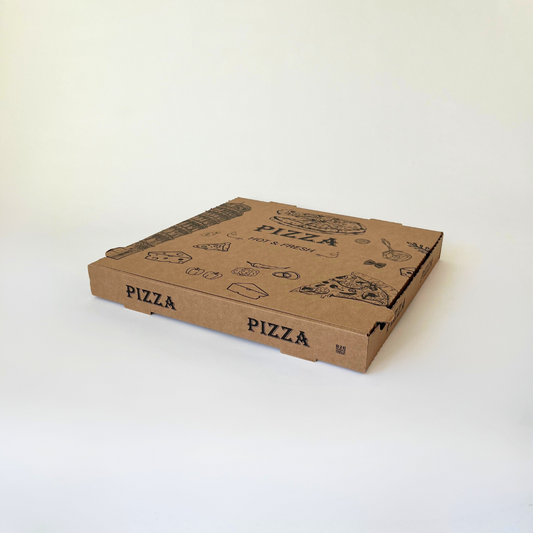 HOT&FRESH DESIGN 32×32×4 cm pizzalaatikko (100 kpl) USA